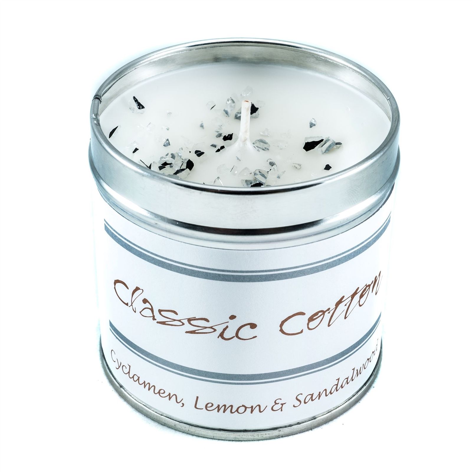 Best Kept Secret Seriously Scented Classic Maltese Version Tin Candle