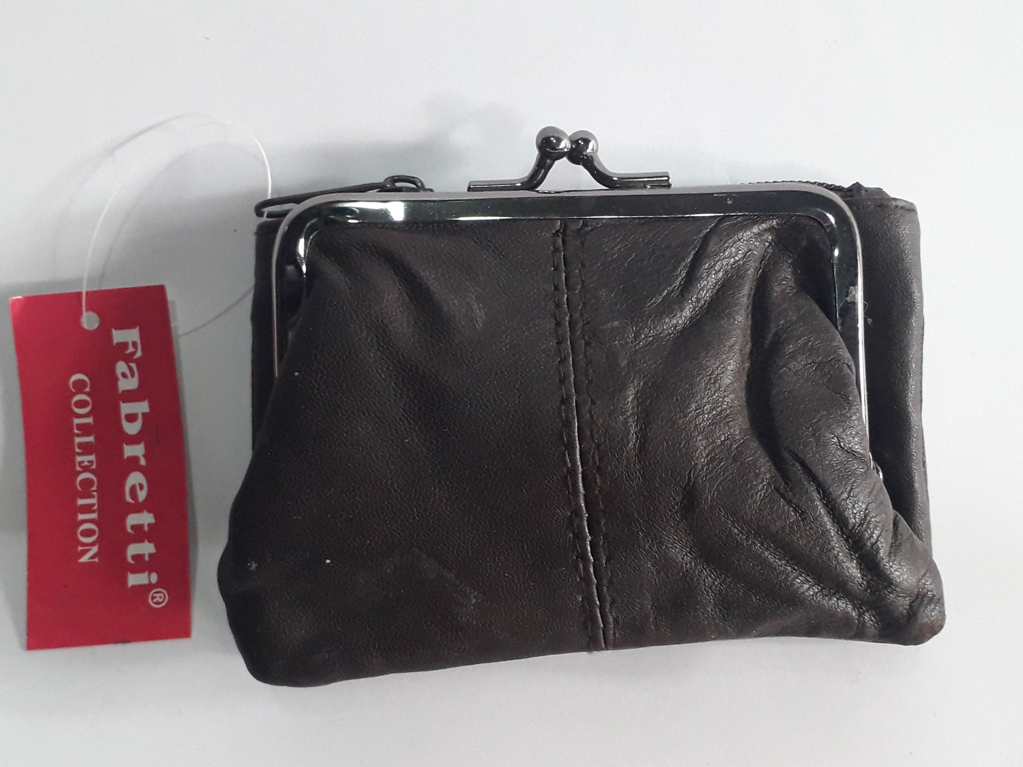 Fabretti on sale leather purse