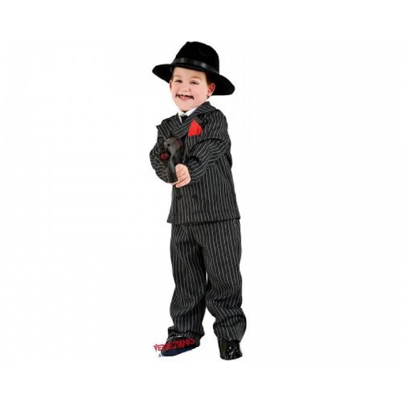 Costume vestito di carnevale Gangster bambino da 7 anni – Carlys
