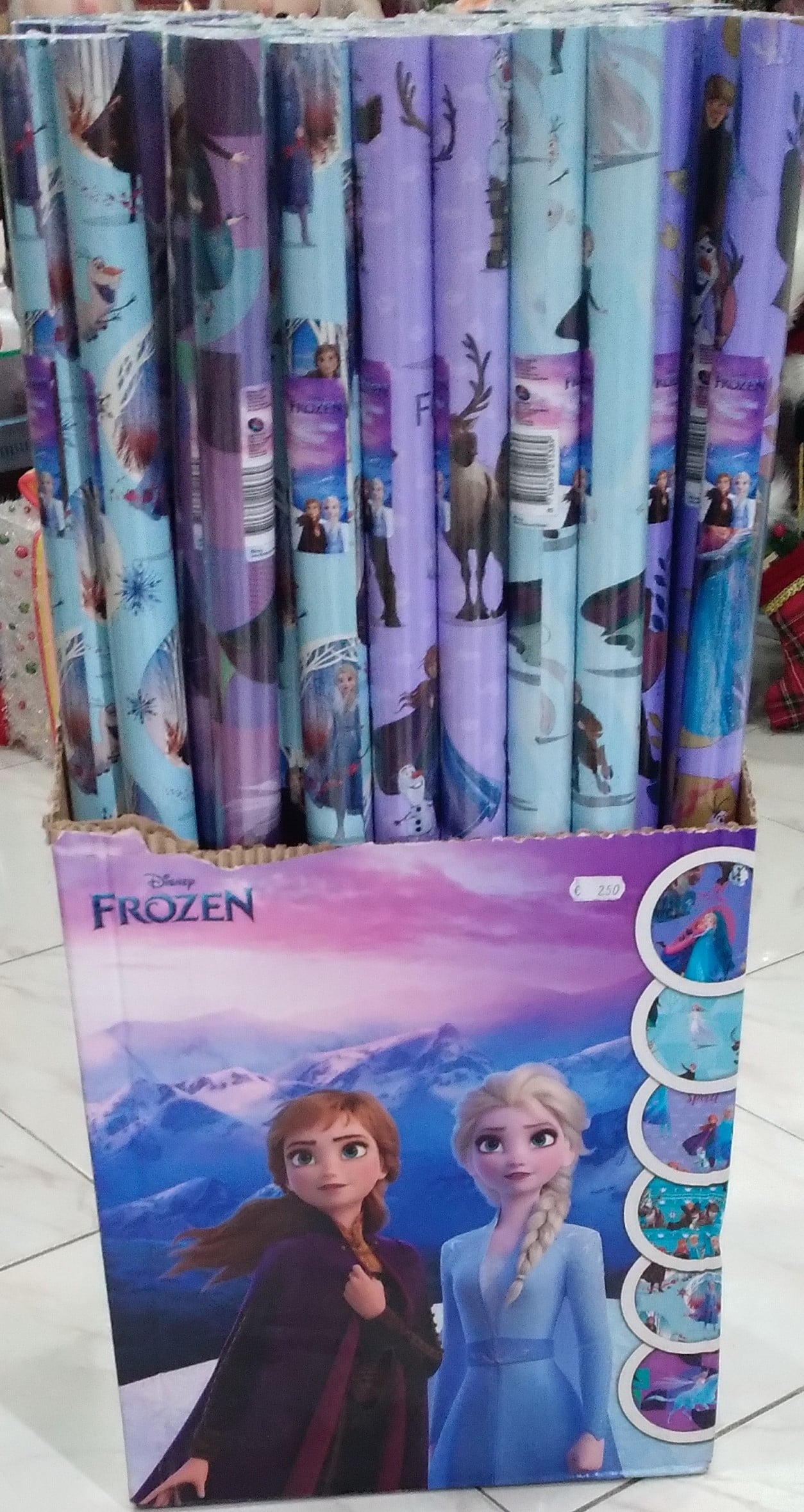 FROZENWRAPPING PAPER ROLL Carlys