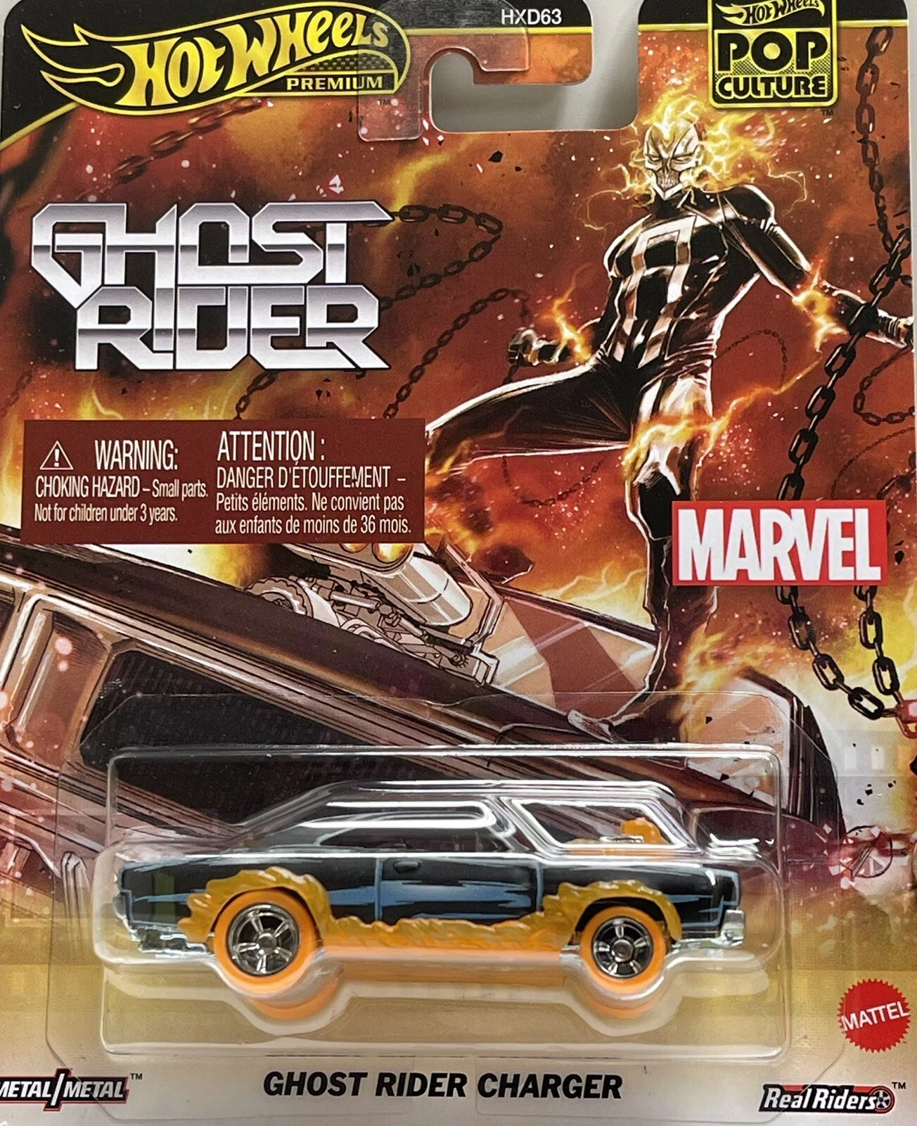 2025 Hot Wheels Premium Pop Culture - Ghost Rider Charger