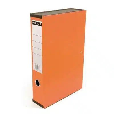 Stationaryhard File Hard Box File - Orange - Carlys