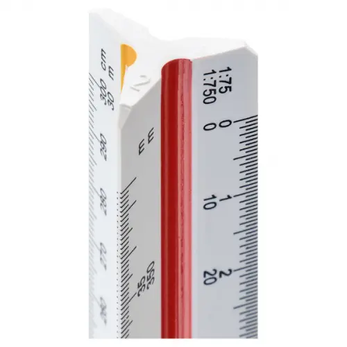 Premier Universal Triangular Scale Ruler 30cm