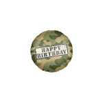 18 INCH FOIL RND CAMOUFLAGE HAPPY BIRTHDAY