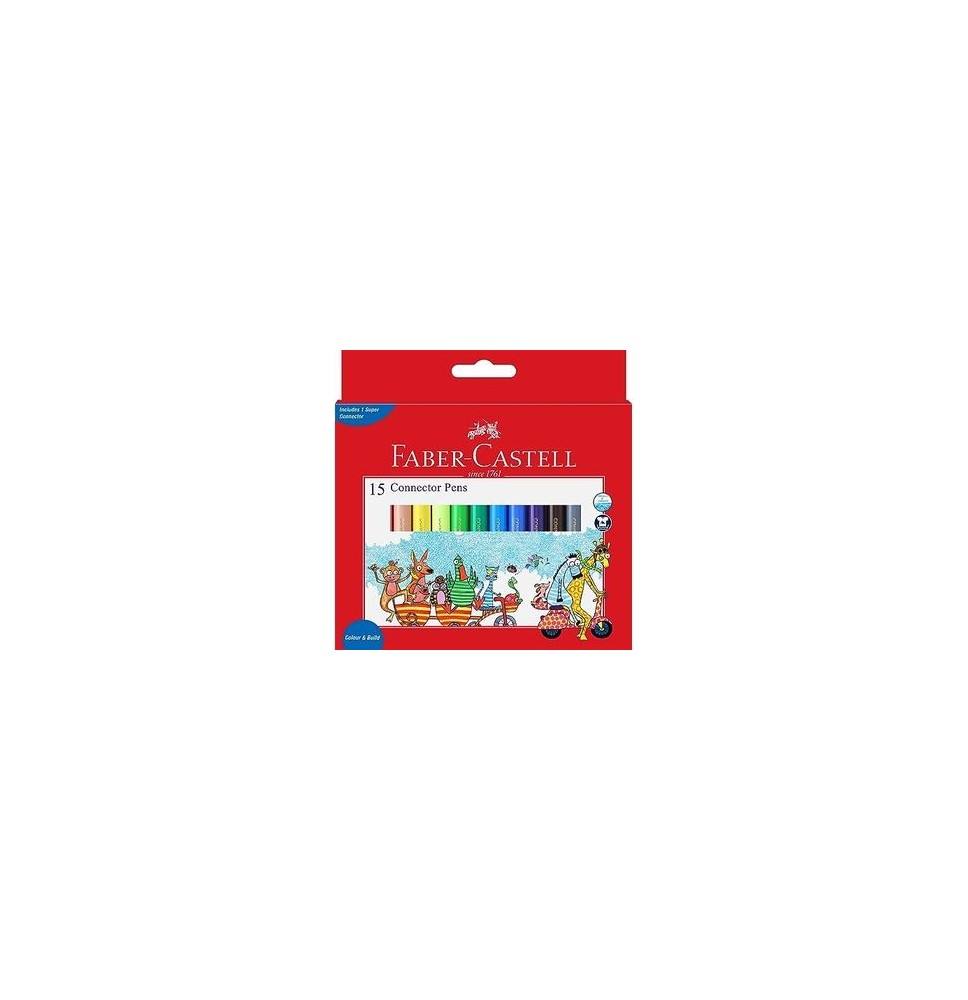 Faber-Castell 15 Connector Pens