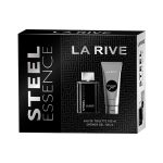 La Rive Steel Essence gift set with eau de toilette and shower gel