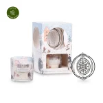 Heart & Home Snowflake Sparkle Candle & Bauble Gift Set